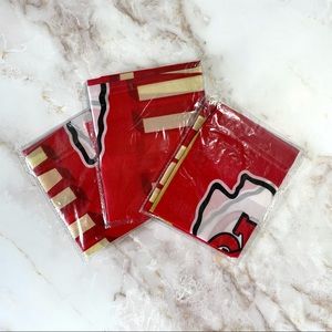 3 Kansas City Chiefs Super Bowl LIV Flags